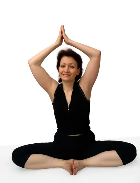 Poser av yoga — Stockfoto