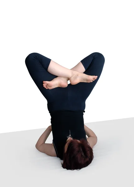 Poses de ioga — Fotografia de Stock