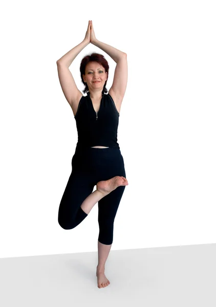 Poser av yoga — Stockfoto