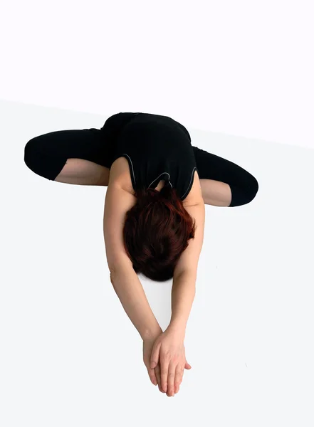 Yoga pozları — Stok fotoğraf