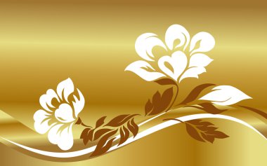 çiçek background. vektör çizim