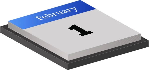 Vectorial calendar — ストックベクタ