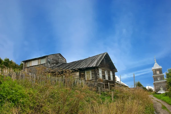 Antigas casas de habitação costeira — Fotografia de Stock