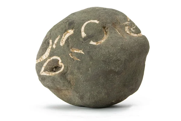 北欧古字石头 — 图库照片