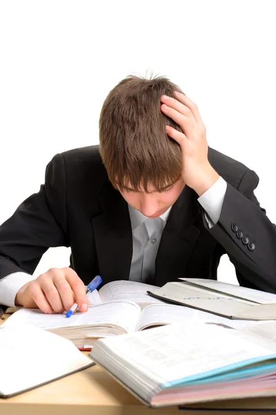 Tired student — Stock Photo, Image