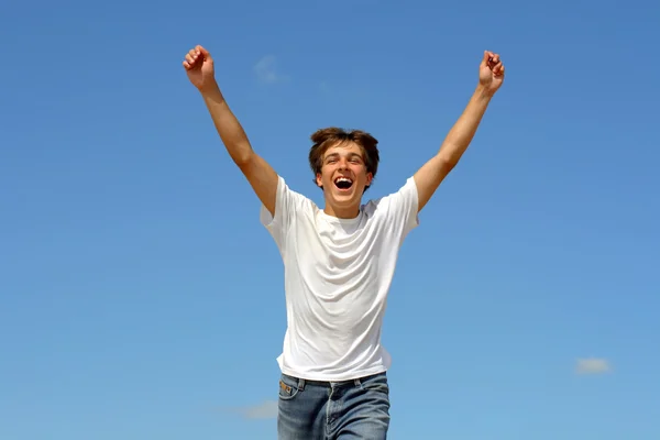 Šťastný teenagera — Stock fotografie