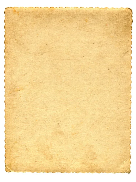 Página de papel antigo — Fotografia de Stock