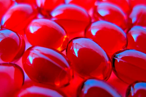 stock image Red gel pills