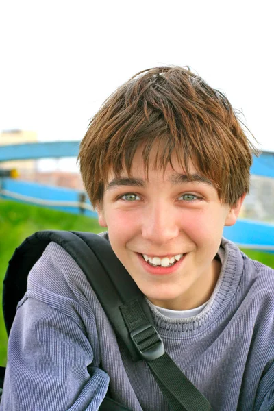 Cheerful teenager — Stock Photo, Image
