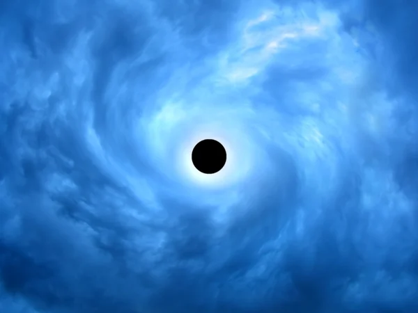 Black hole — Stock Photo, Image
