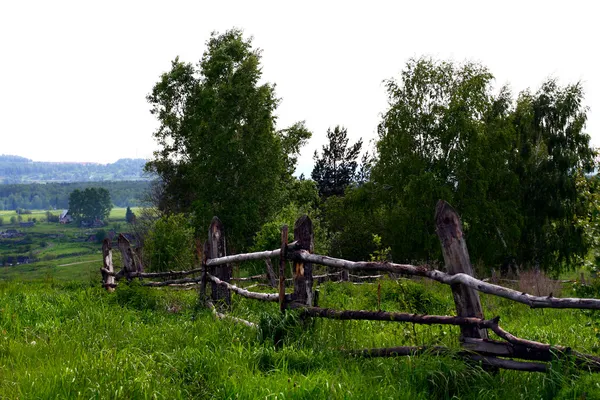 Starý plot — Stock fotografie