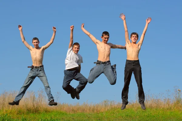 Chicos felices. — Foto de Stock