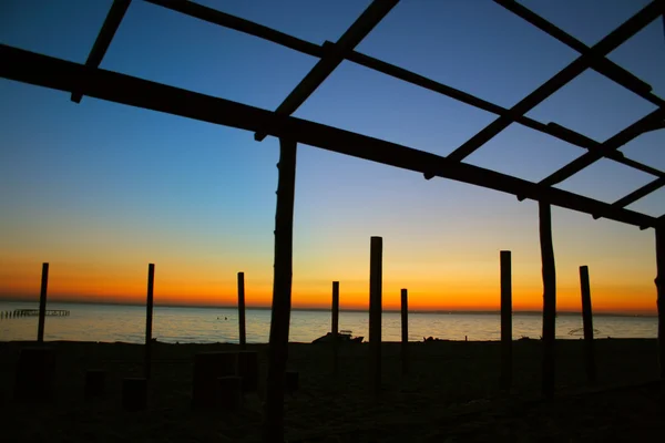 Seaside evening landscape — Stock Photo, Image