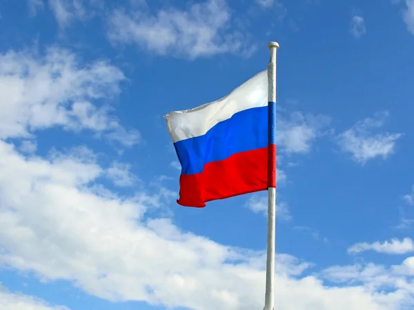 Rus bayrağı — Stok fotoğraf