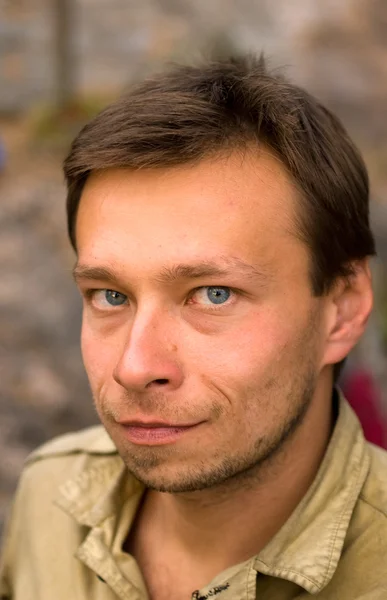 stock image Portrait of young man