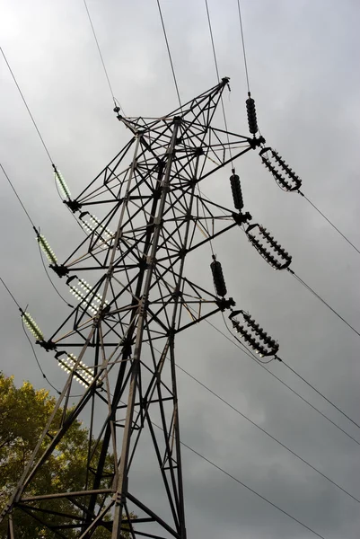 Power line pylon — Stock Photo, Image