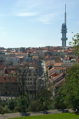 Zizkov (Prag bölgesi) panorama