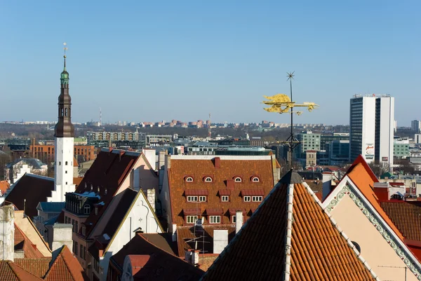 Gamla Tallinns panorama — Stockfoto