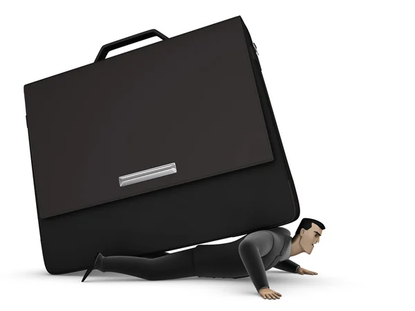 Empresario con maletín —  Fotos de Stock