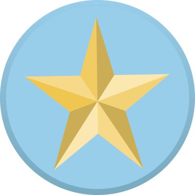 Gold star clipart