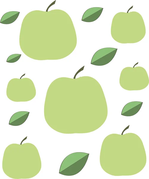 Jabłka — Wektor stockowy