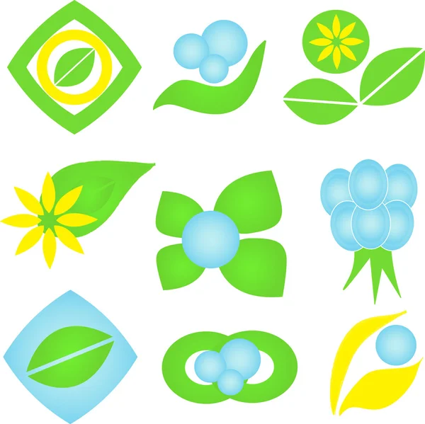 stock vector Ecological icons.