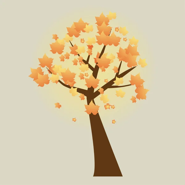 Mapple δέντρο — Διανυσματικό Αρχείο