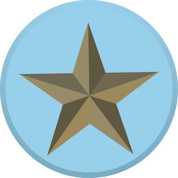 Αστέρι χαλκού — Διανυσματικό Αρχείο