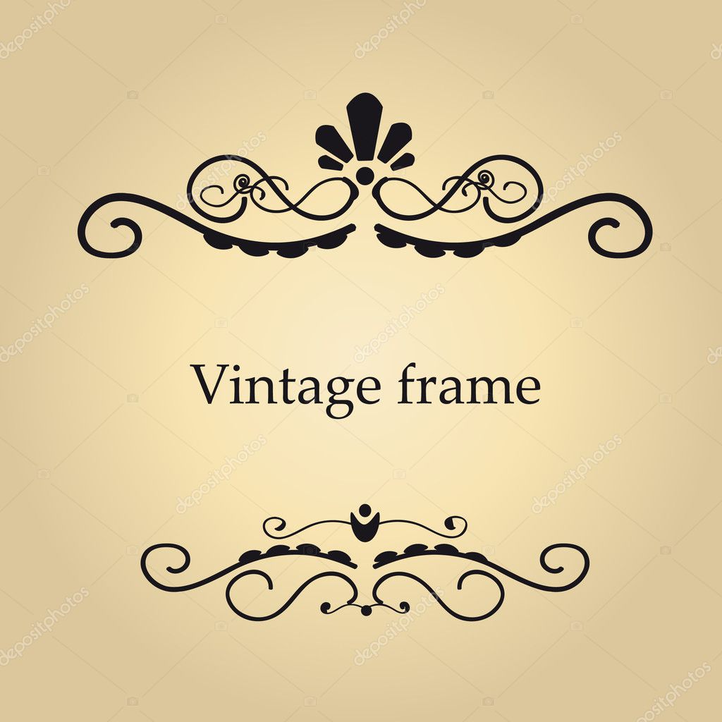 Cornice vintage . - Vettoriale Stock di ©mcherevan 1447016