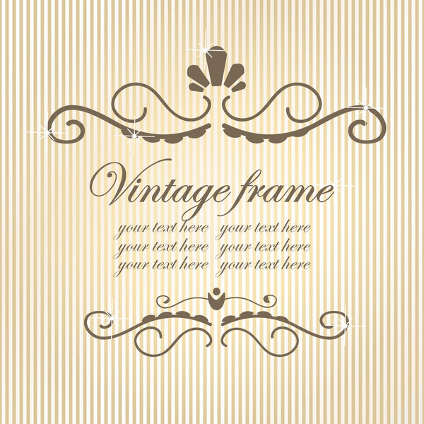 Винтажная рама
.