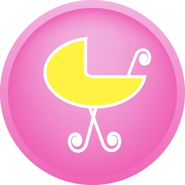 Icono del bebé — Vector de stock
