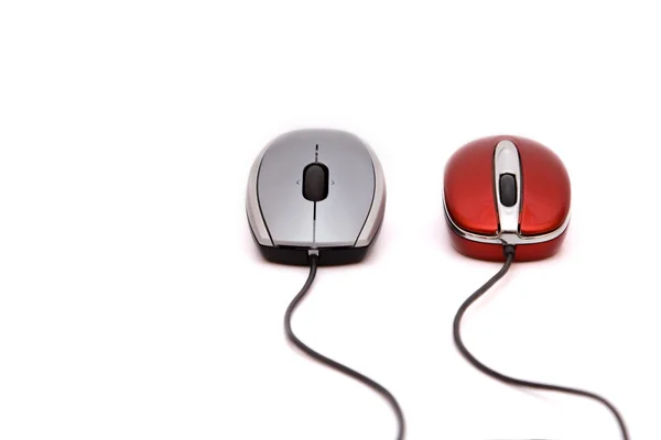 Dos ratones de ordenador — Foto de Stock