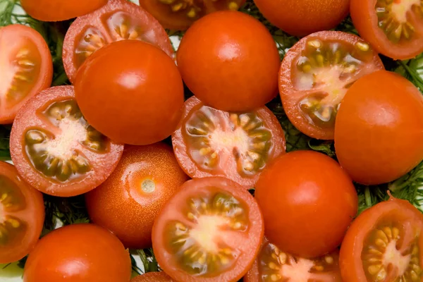Ensalada de tomate primer plano — Foto de Stock