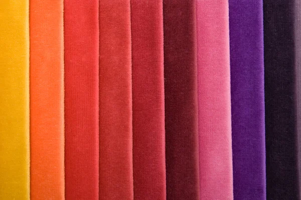 织物的原料的颜色 — 图库照片