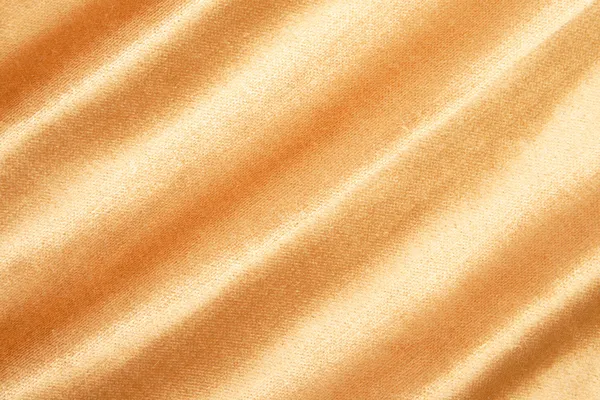 Złota teksturowanej tkanina — Zdjęcie stockowe