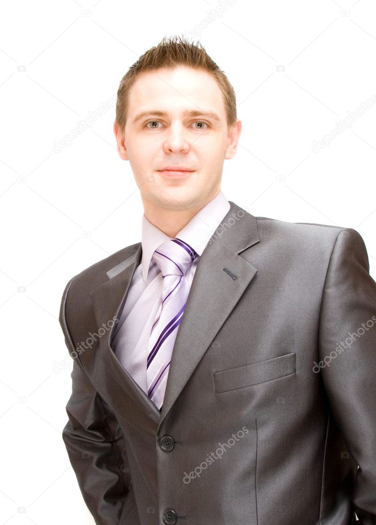 Handsome man in business suit — Stock Photo © James_Smirnoff #1401313