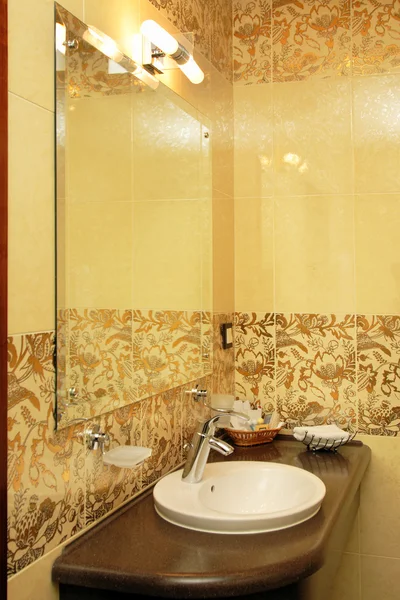 Hotel tvättrum — Stockfoto