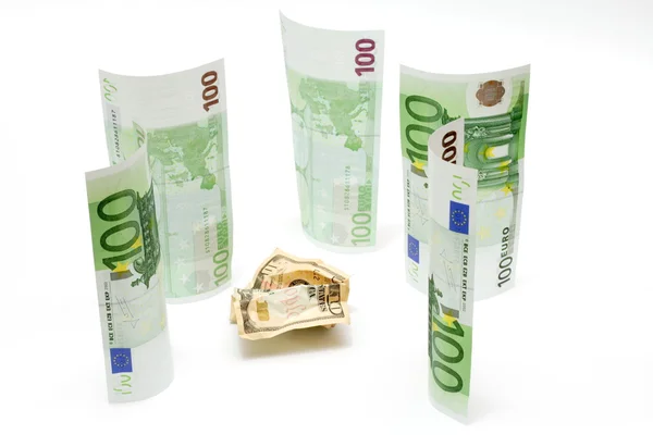 Euro jest zdobycie — Zdjęcie stockowe