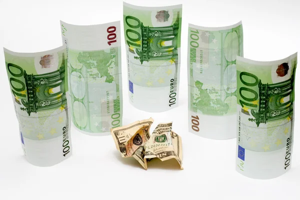 O euro está a chegar — Fotografia de Stock