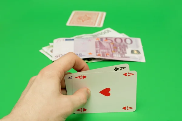 Pokerspiel — Stockfoto