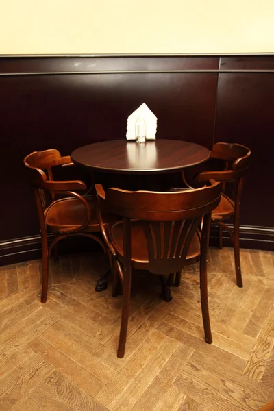 カフェのテーブル — ストック写真