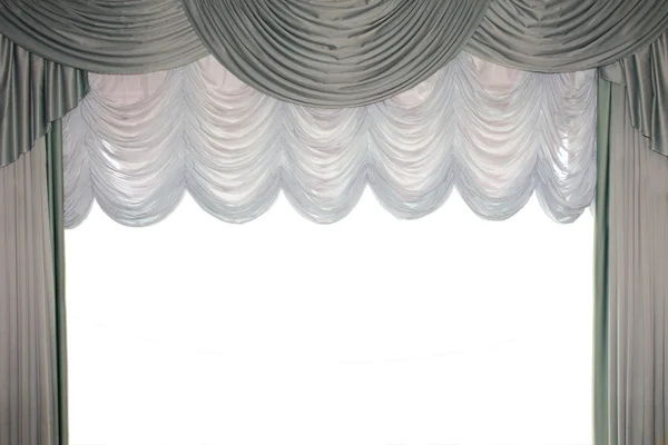 Tull のレッド ステージ カーテン — ストック写真