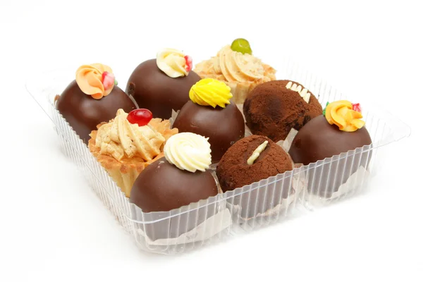 Süßigkeiten in Schachtel — Stockfoto