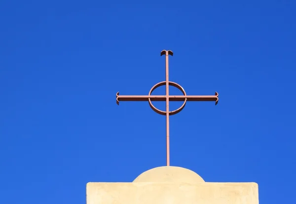Церква хрест — стокове фото