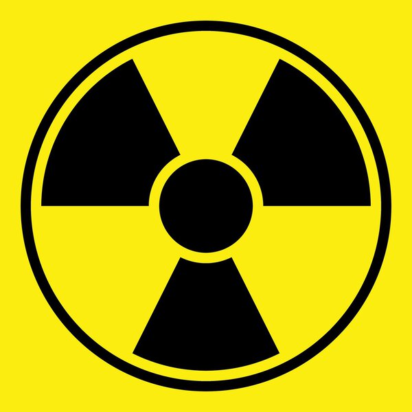 Radiation Warning Sign