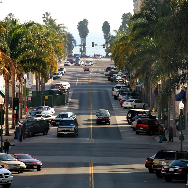Kalifornische Straße — Stockfoto