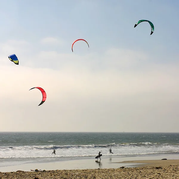 stock image Kite Surfing