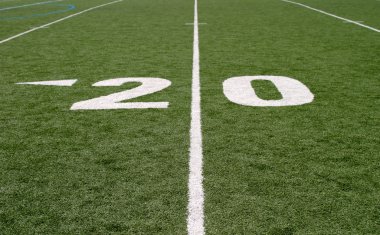 Football Field Twenty clipart