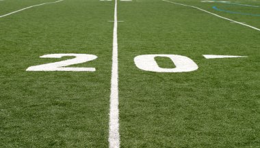 Football Field Twenty clipart