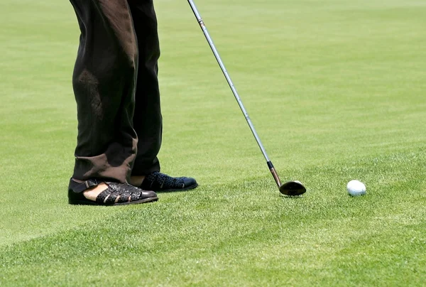 Golf nohy — Stock fotografie